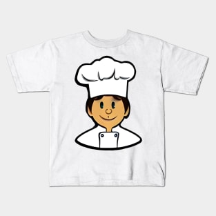 Whip up some fun with Chef Cartoon: A Deliciously Playful Piece of Art! Kids T-Shirt